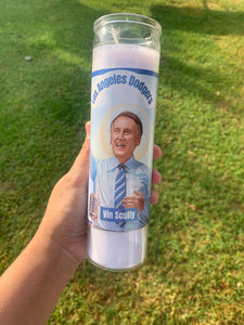 Vin Scully Prayer candle