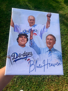 Blue Heaven canvas 8x10