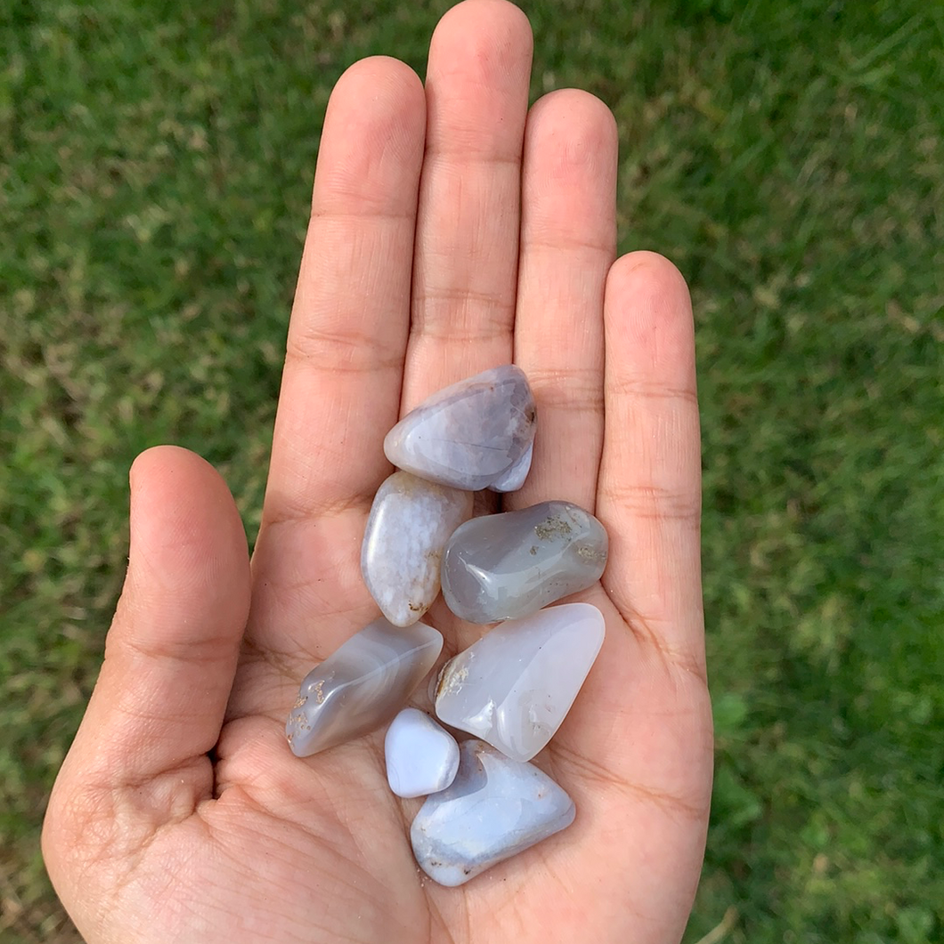 Blue agate
