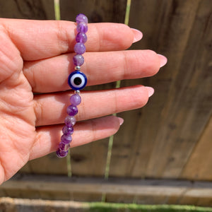 Evil eye (amethyst)