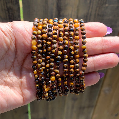4mm tiger eye
