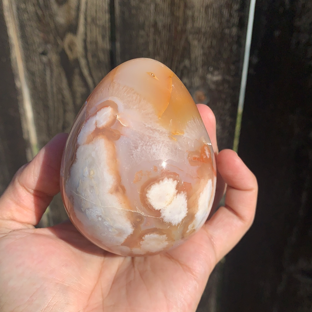 Flower agate